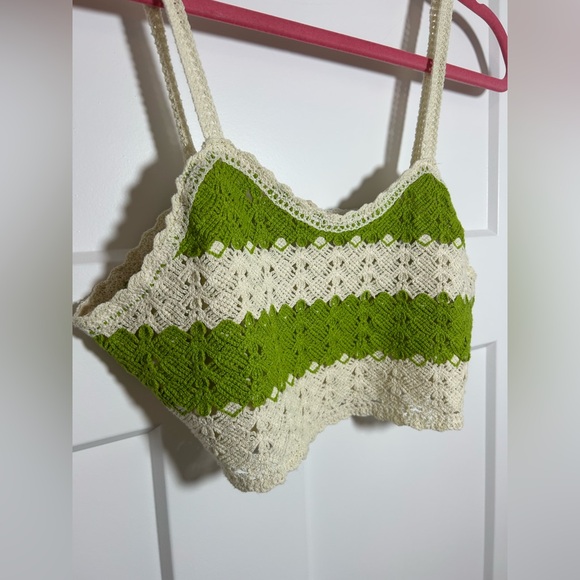 Medium boho vacation set - crop top + shorts - Picture 3 of 14